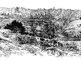 Jerusalem, seen from the Mt of Olives